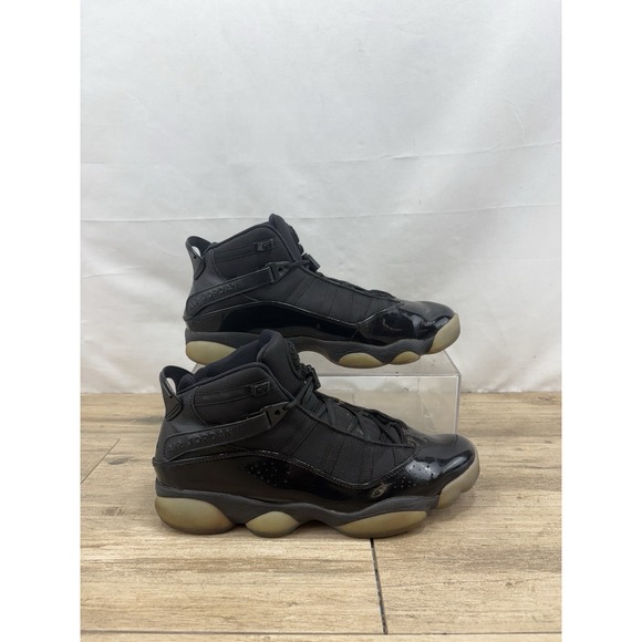 Nike Air Jordan 6 Rings Black Ice Men\'s Size 12 ( 322992-011 )